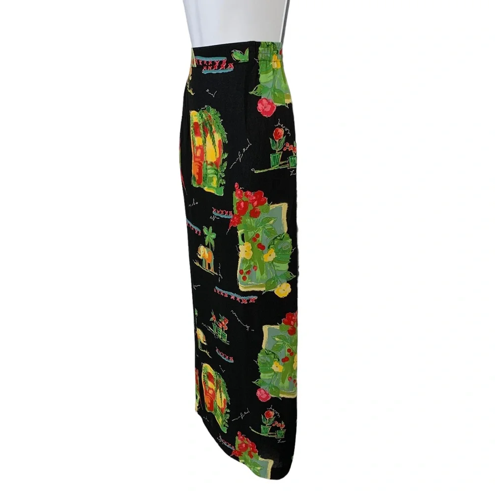 STATEMENT by New Frontier Vintage Maxi Skirt w/Pockets